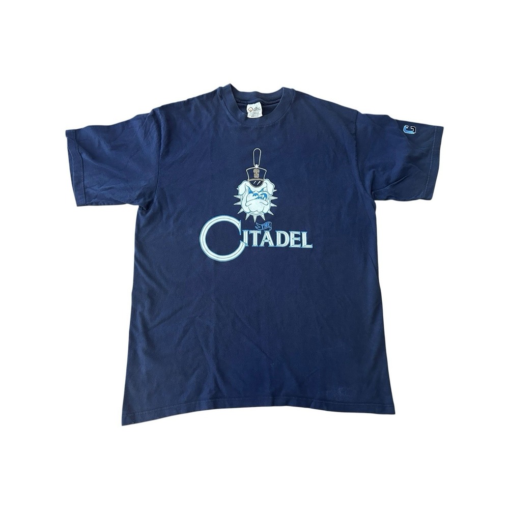 Vintage The Citadel T-Shirt Mens XL Blue